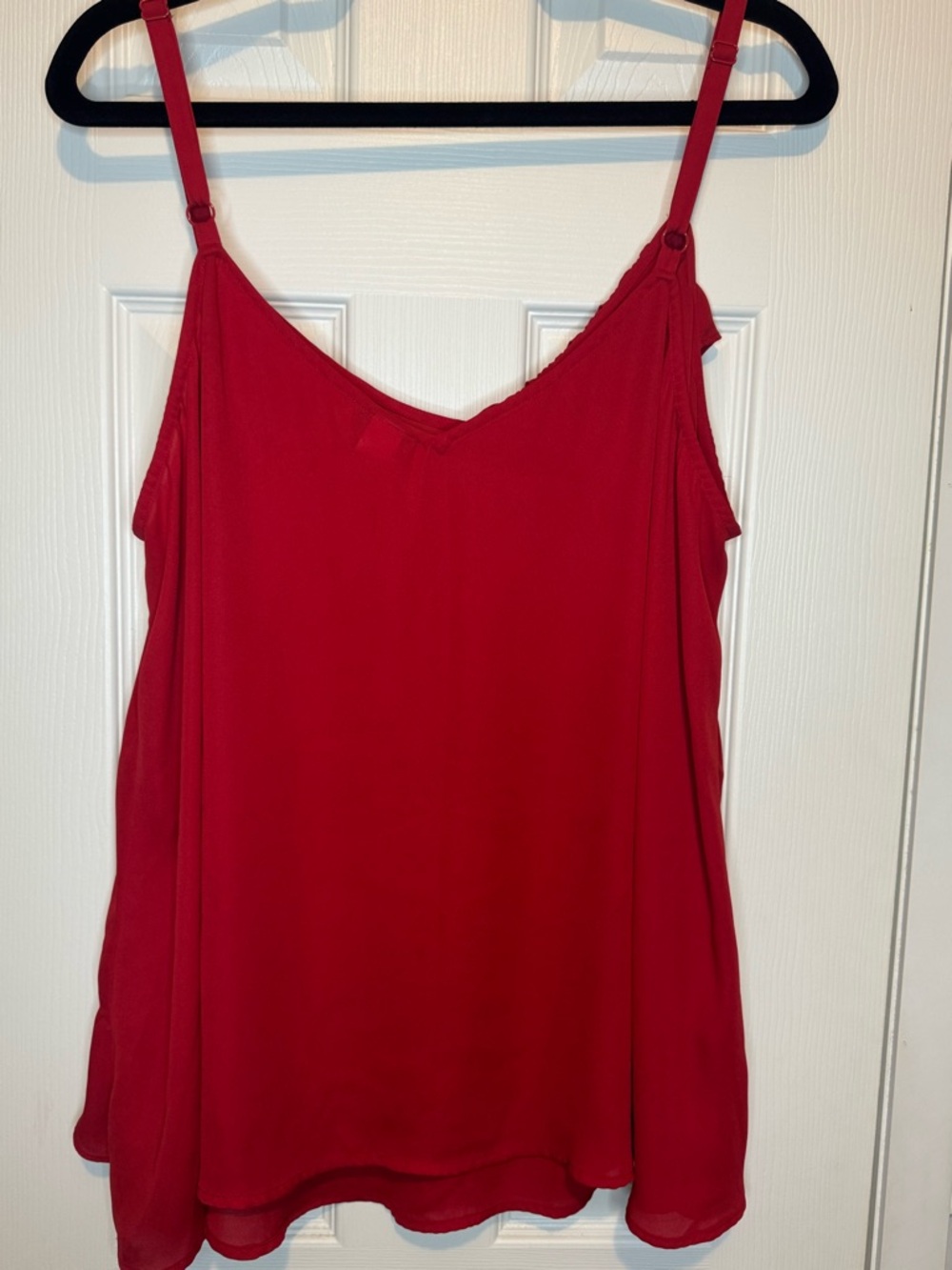 Torrid Red Ruffle Cami Top - Picture 2 of 3